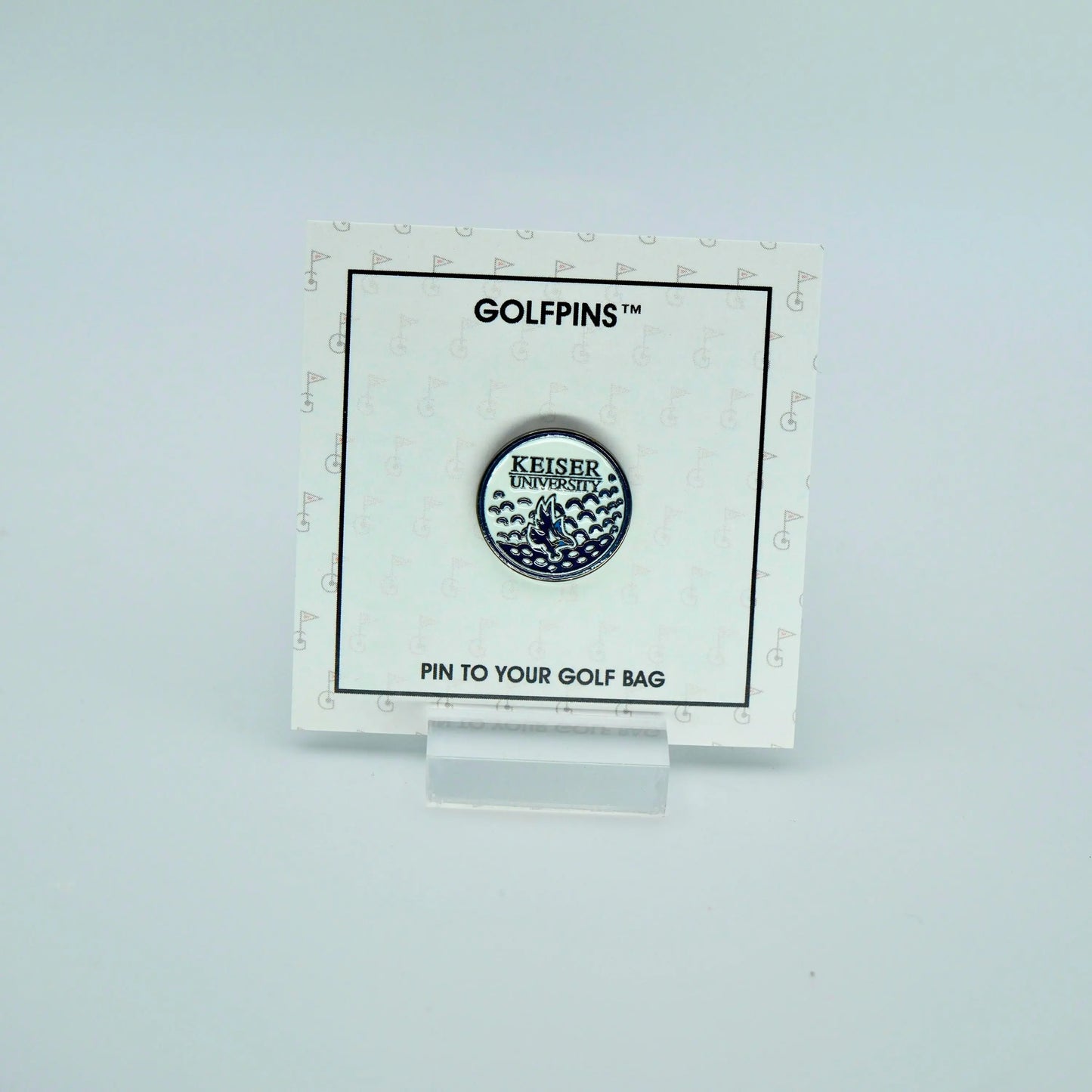 Keiser University Golf Ball Logo GolfPin - GolfPins
