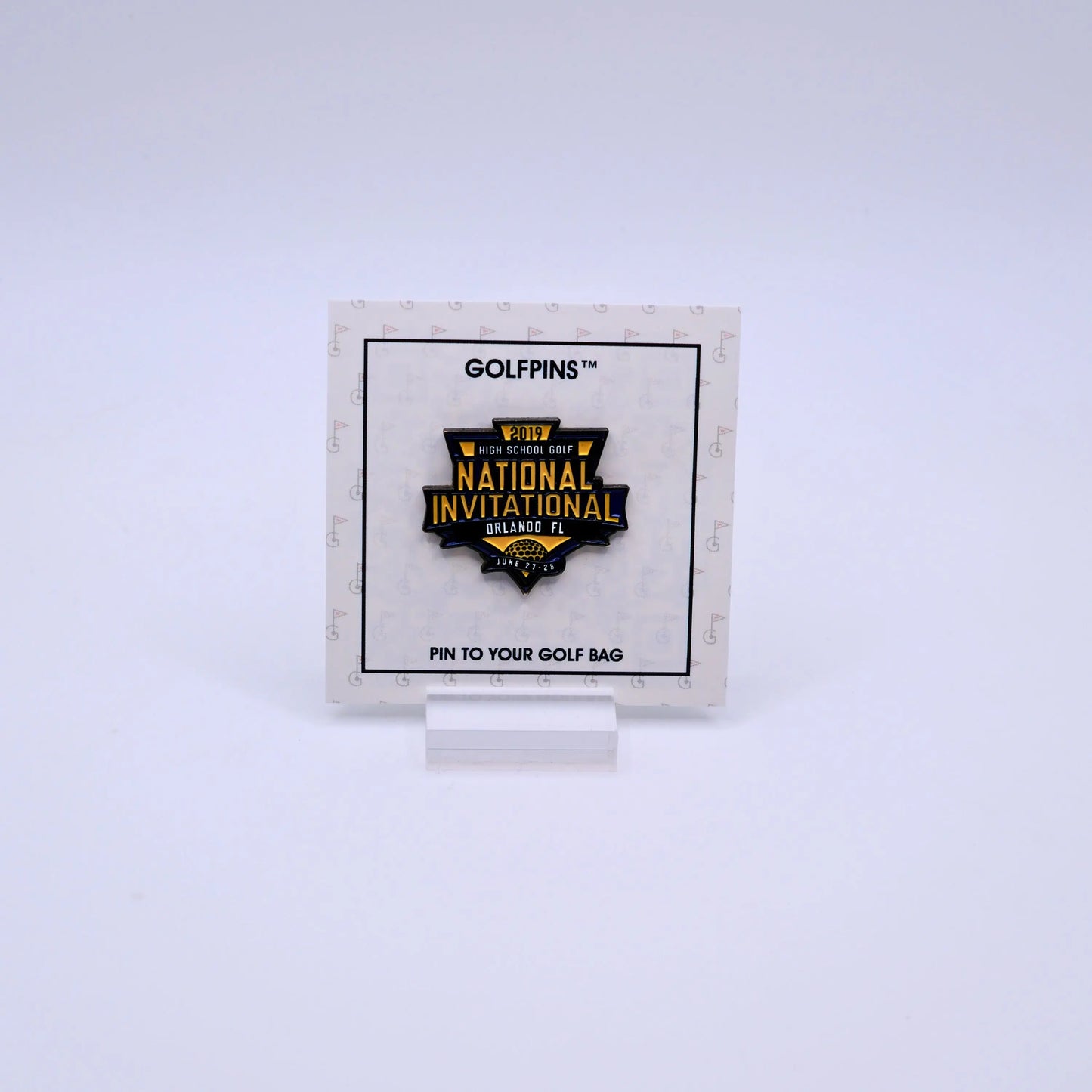 2019 High School National Invitational GolfPin - GolfPins