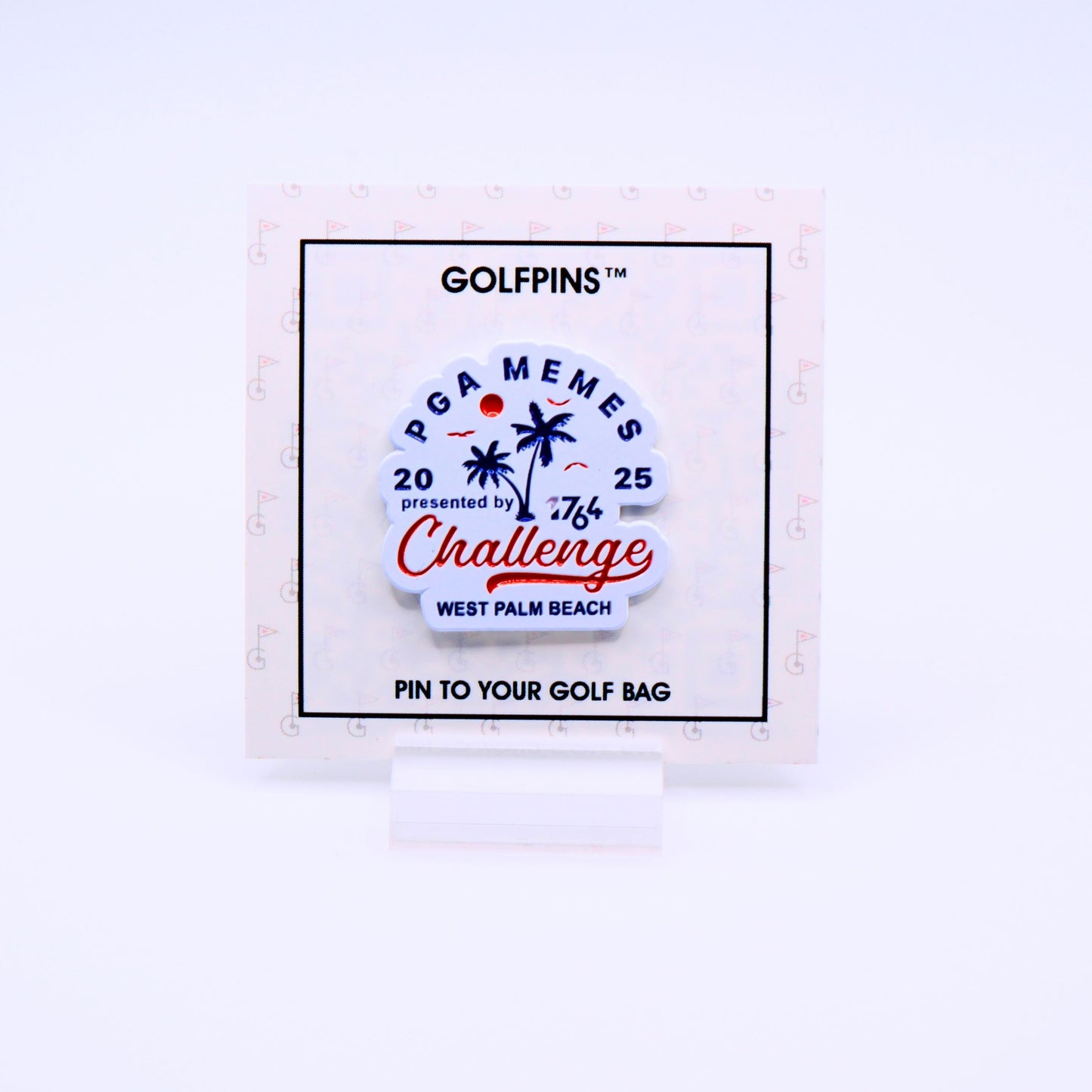 PGA Memes Challenge - WEST PALM BEACH 2025 Memento GolfPin - GolfPins