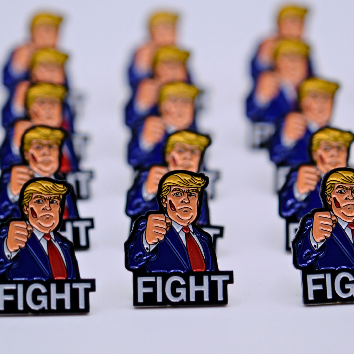 Trump "FIGHT" GolfPin – Commemorative Edition