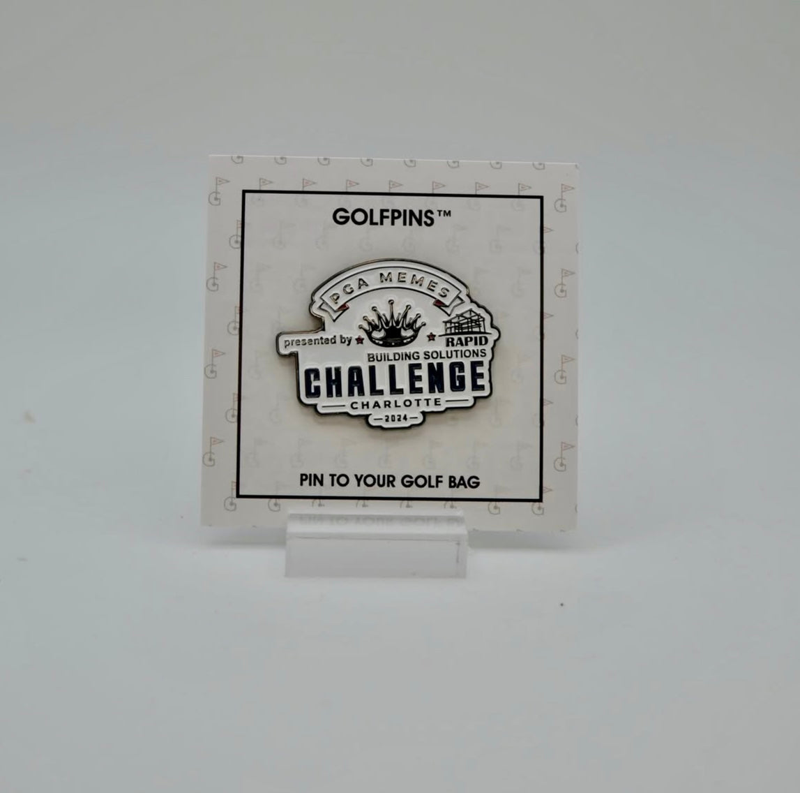 PGA Memes Challenge - CHARLOTTE 2024 Memento GolfPin